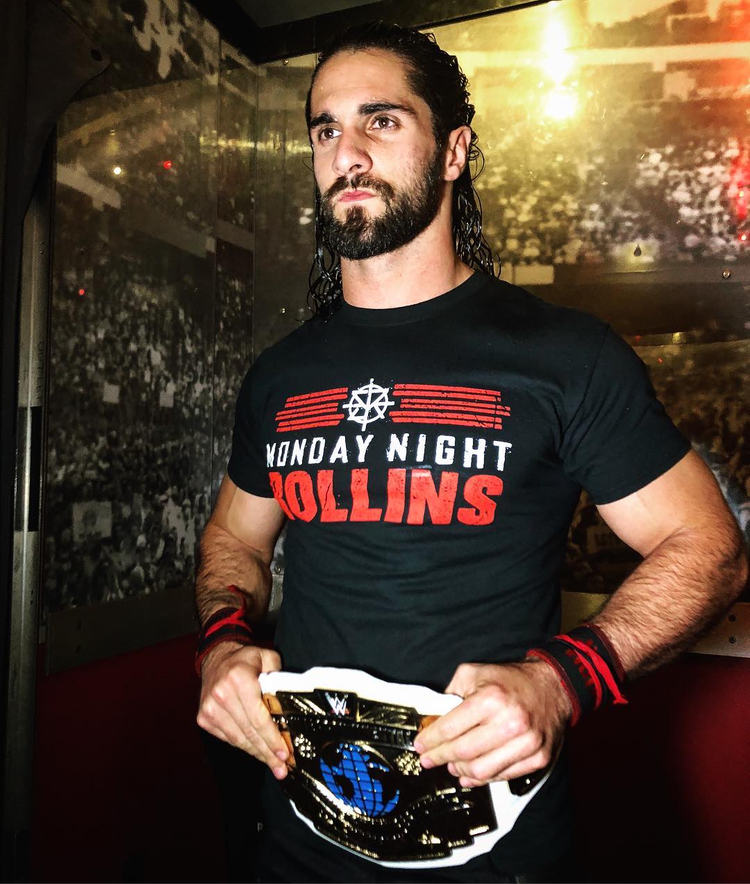 monday night rollins t shirt