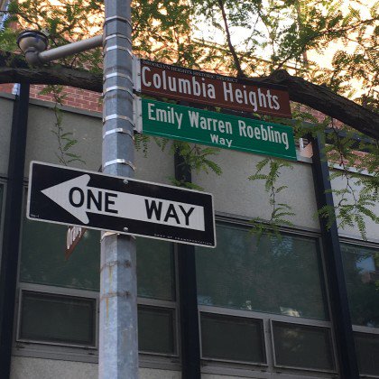 bkheightsblog's tweet photo. Credit Where Credit is Due-Emily Warren Roebling Recognized With Street Naming - https://t.co/9k4IftXZPY https://t.co/oPMXvRblTA