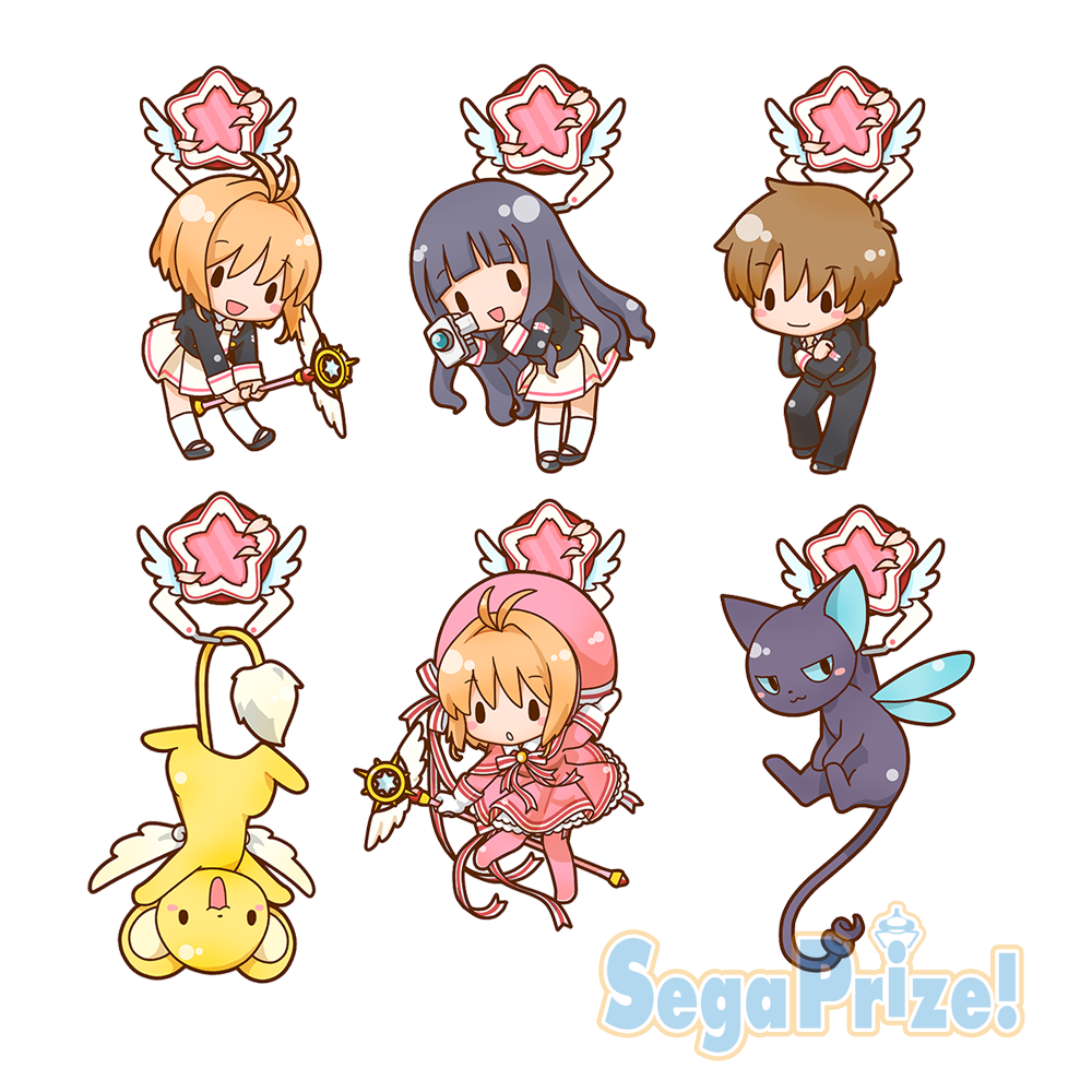 さんぱち さくらちゃぁぁぁぁ カードキャプターさくら クリアカード編 Ufoつままれ アクリルキーチェーンマスコット セガプラザ T Co Zn9safxwgu