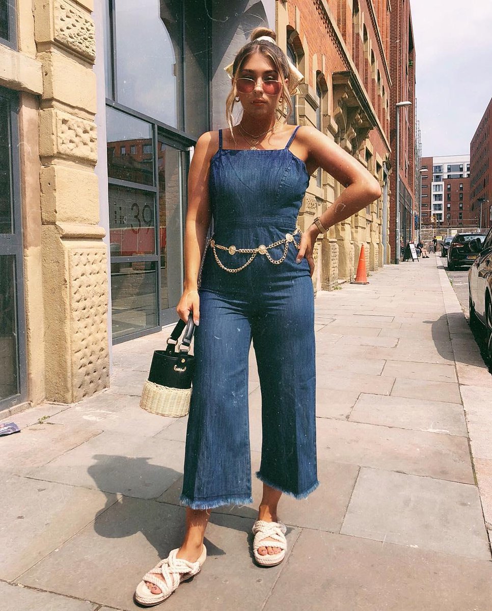 denim jumpsuit miss selfridge