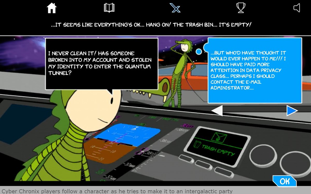 One week ago, the #GDPR came into force: but how do you explain such a complex set of regulation to youth and teenagers? With @EU_ScienceHub's 🆕 game called #CyberChronix! It's available on Android only so far: bit.ly/2ISDQLh