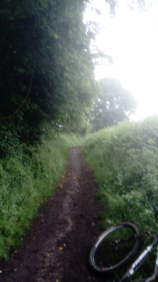 AndrewSalisbur2's tweet photo. Getting muddy on the way to work again #mygreencommute #Dorking to @RHSWisley, view? of #boxhill in the mist and Crab Tree Lane Wrsthumble/Bookham https://t.co/zyDr8J0Fpg
