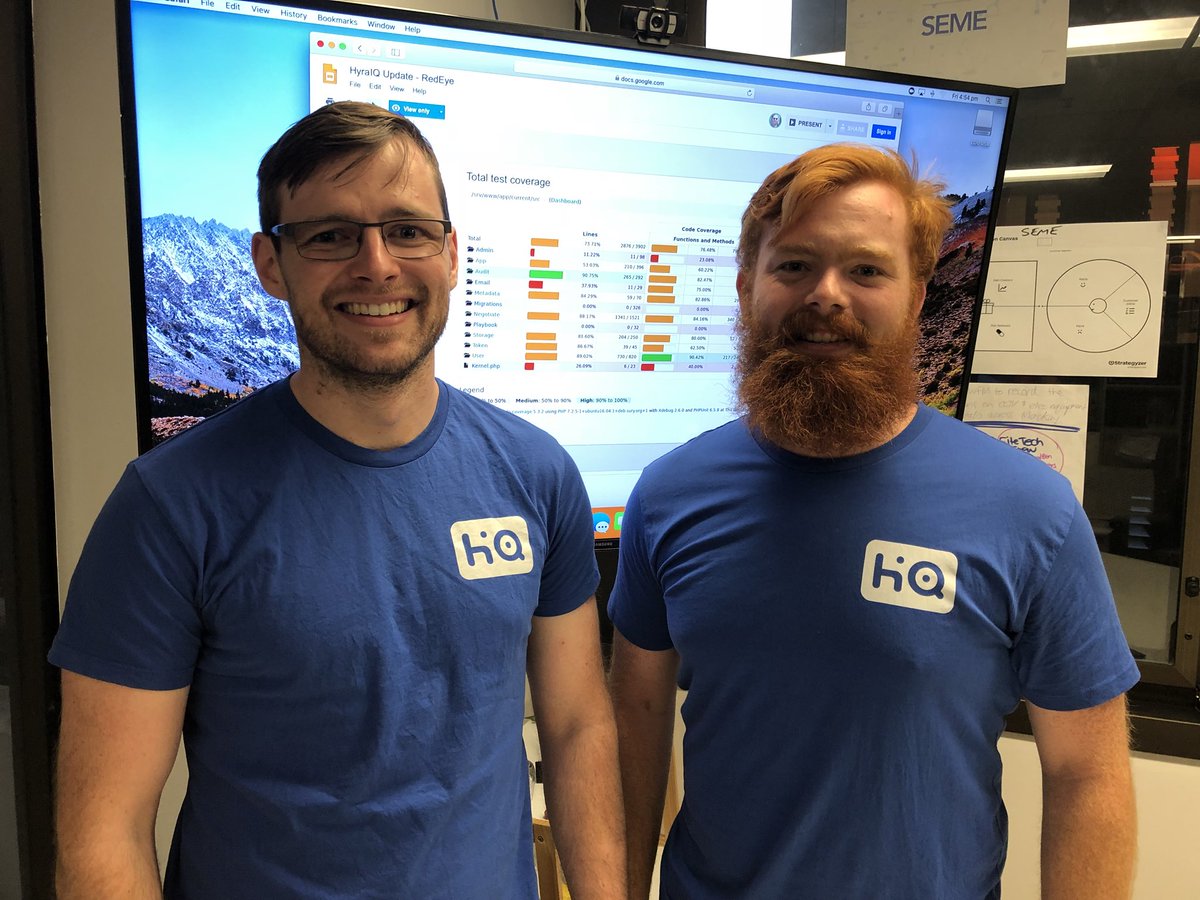 RedEyeApps's tweet photo. Itβs pretty cool when RedEye team members leave to create their own #Qldstartup. Nathan & Tom gave us the low down on @HyraIQ at Fravo. @wjgerard @RandallMakin @AdvanceQld #Startup https://t.co/cIH62nI13H