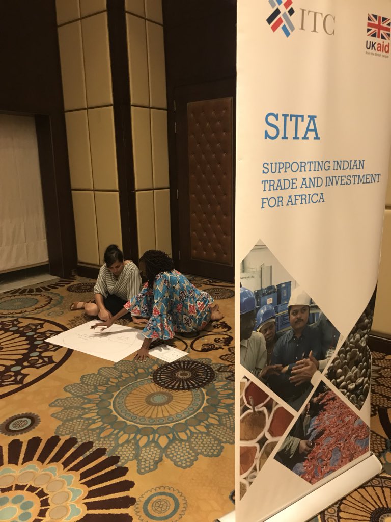ITC_SITA's tweet photo. Bringing women entrepreneurs from #Uganda #Kenya #Tanzania #Ethiopia #Rwanda together for @ITCnews training not only builds capacity but also promotes new business relationships for regional trade #Mitreeki #SheTrades #SITAinUganda https://t.co/Da38m3a9Zd