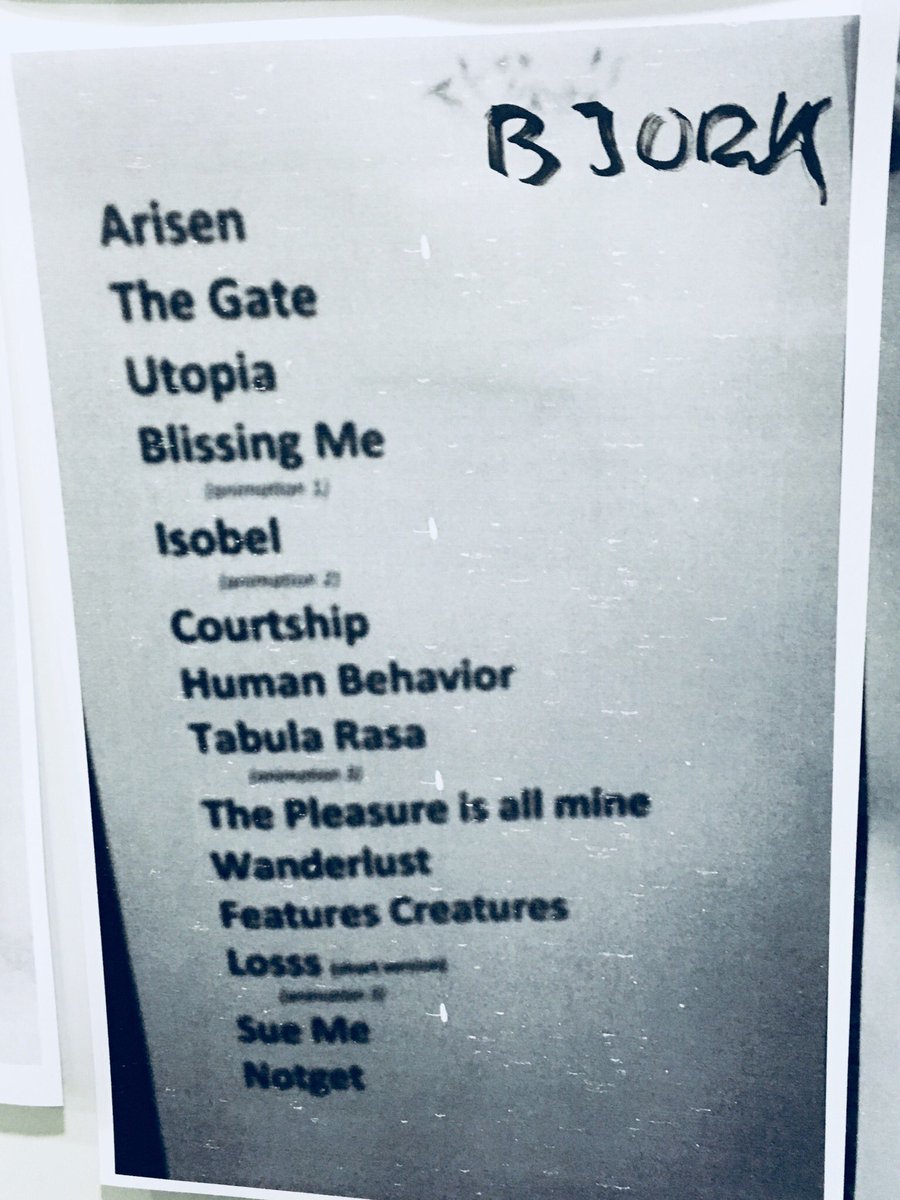 ChristianeFalk's tweet photo. Björk at @Primavera_Sound in Barcelona. C the setlist.
#PrimaveraSound #barcelona #singer #music #art #artist #festival #icelandic #arrangement #visuals #openair #tour #concert #gig #stage #visualart #unique #travel #traveling #lights #setlis #performance #2018 @bjork @cityslang https://t.co/4McSbbqsL5