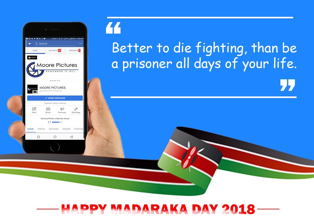 moore_254's tweet photo. #MadarakaDay is a day we celebrate freedom. Have a happy one people
#moorepictures
#kinoru
#NBAFinals https://t.co/D0ZxwRxWN4