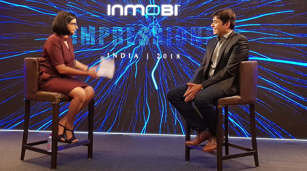 Catch <a href="/NaveenTewari/">Naveen Tewari</a>, Founder &amp; CEO of InMobi in the special edition of
Awaaz Entrepreneur on <a href="/CNBC_Awaaz/">CNBC-AWAAZ</a>, with <a href="/AEHarshada/">Harshada Sawant हर्षदा सावंत 🇮🇳</a>. 
Tune in tomorrow at 8:30 am | 7:30 pm and Sunday at 2:30 pm | 8:30 pm