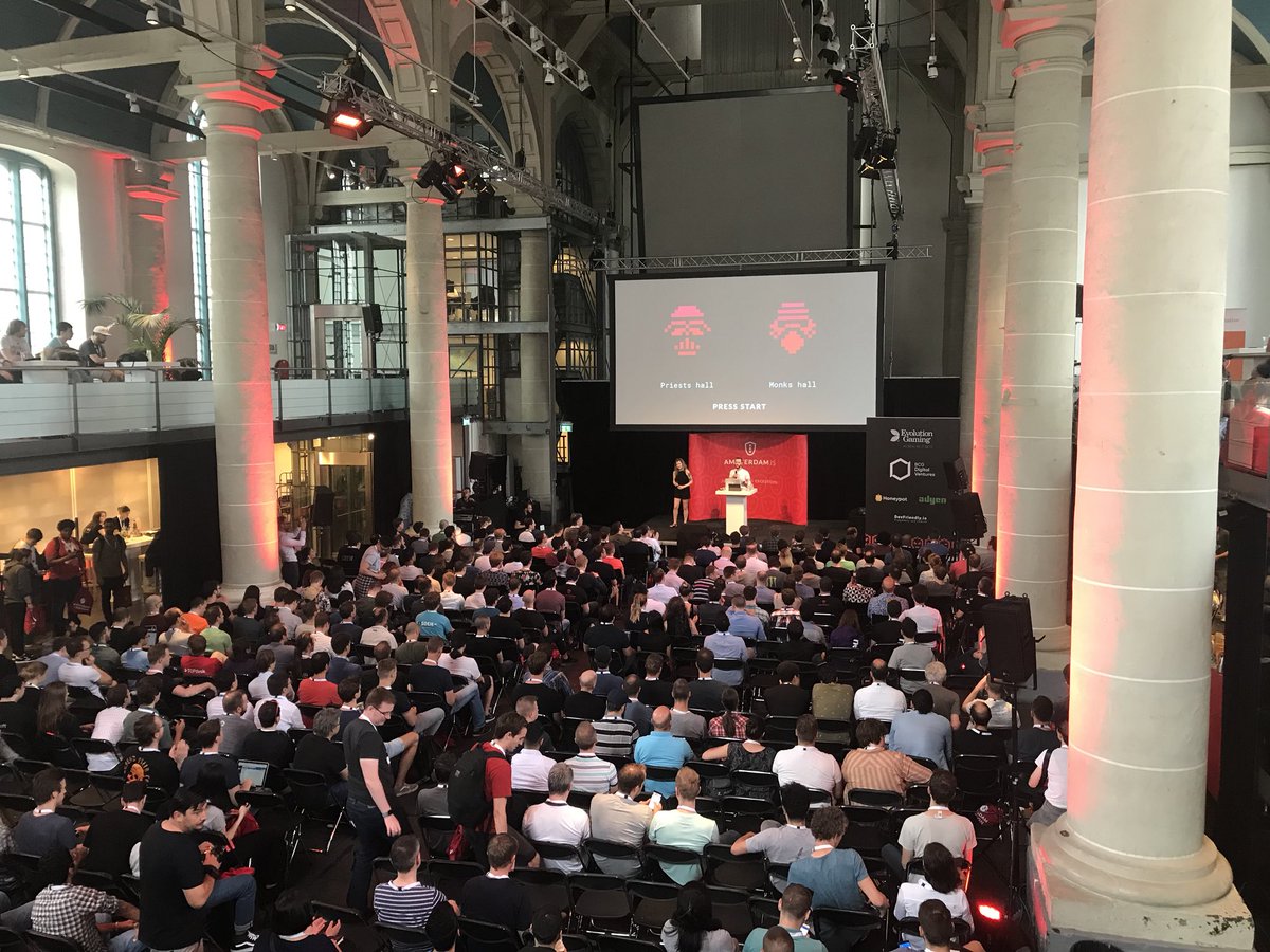 silveira_bells's tweet image. Looking good, #AmsterdamJS, looking good 👌