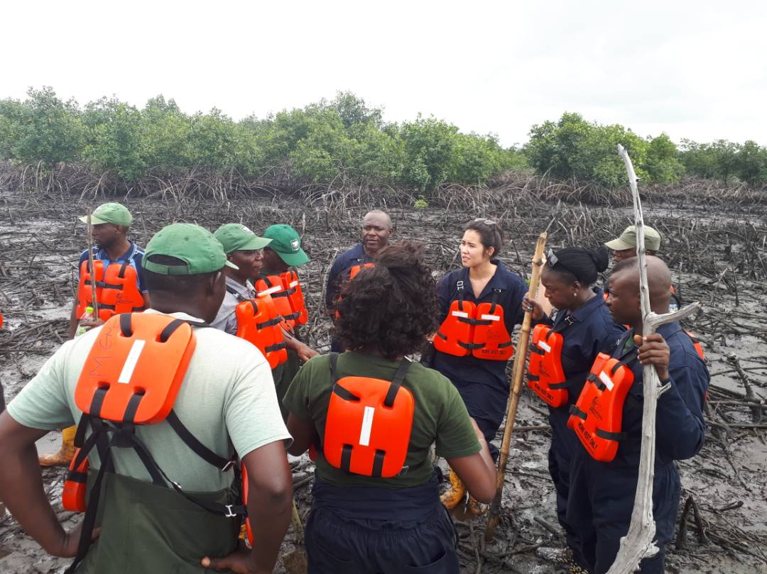NLinNigeria's tweet photo. Two major oil spills occurred in the #Bodo creeks in 2008, leading to major environmental damage. While the #BodoCleanUp has made progress, there's still a long road ahead. We need to make sure real safeguards are in place to avoid this in the future. https://t.co/PJUy3fWakb