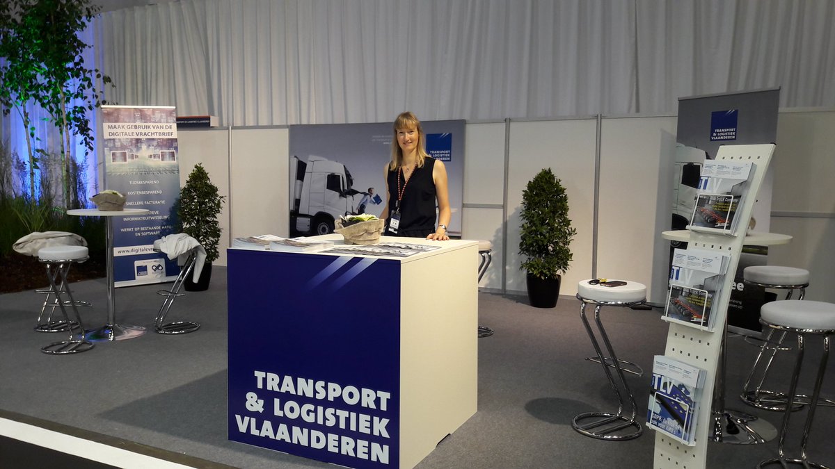 Goedemorgen! Klaar voor de eerste beursdag. Welkom op onze stand en vergeet niet naar onze leuke gadget te vragen