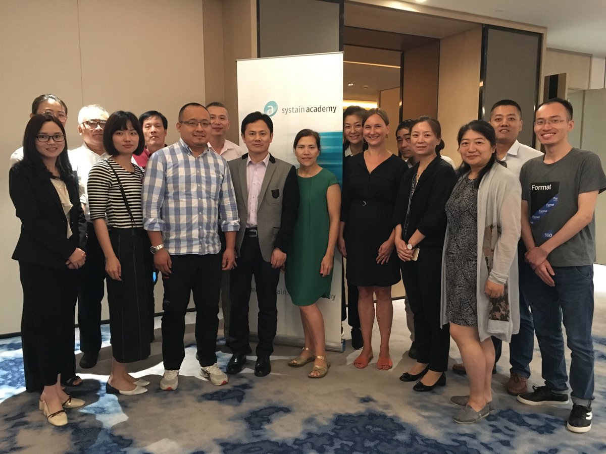 econsense's tweet photo. First day of training with the German Business Initiative for Sustainable Value Chains in China! More on the initiative: https://t.co/jftWbddFhJ
#supplychainmanagement #valuechains #training #capacitybuiling #china #business #sustainability https://t.co/VaKohB4nP2