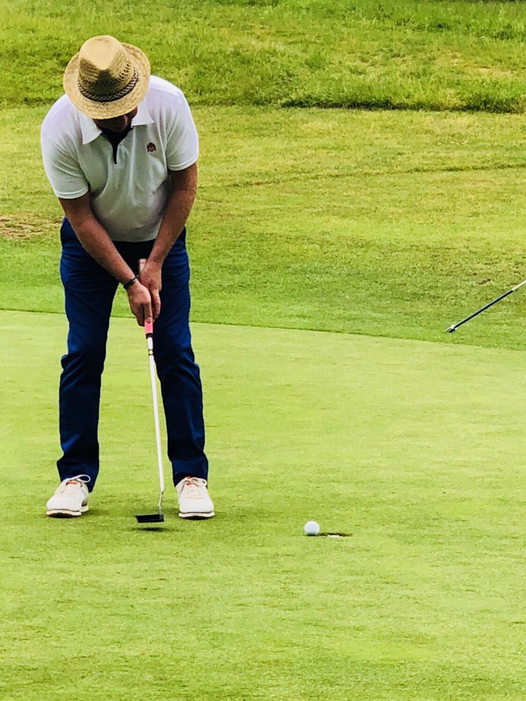 James Garbutt on the 2nd hole birdie <a href="/BawburghGolf/">Bawburgh Golf Club ⛳</a> #trilbytour