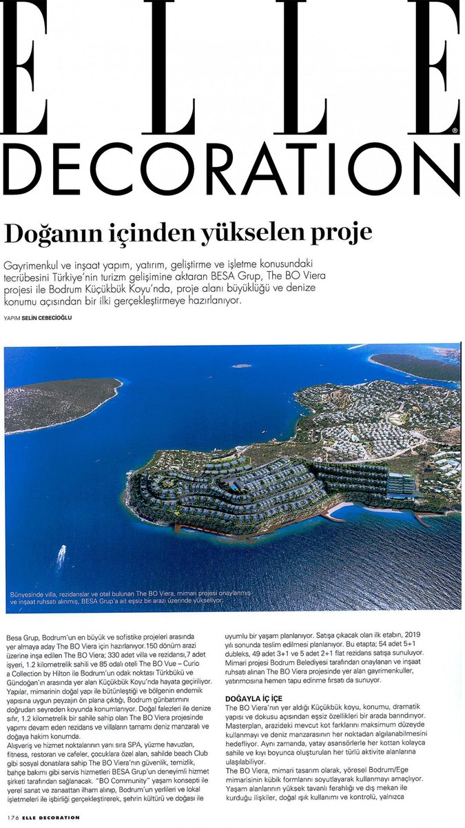 The Bo Viera Projesi Nin Patronu Salih Bezci Gecer Gider Dedim Turizm Gunlugu