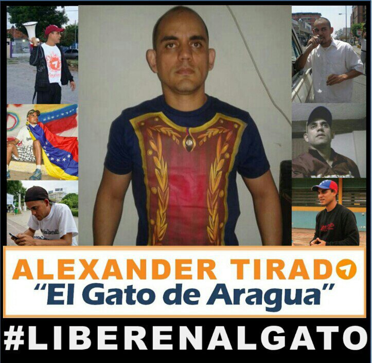 ElGatoDeAragua's tweet photo. Hoy #1jun el #presopolítico @ElGatoDeAragua lleva más de 4 años y 2 meses de INJUSTA PRISIÓN. Son 36.812 horas, 1.533 días DETENIDO Y ESTÁ CONDENADO A 8 AÑOS POR PROTESTAR PACÍFICAMENTE CON UN MEGÁFONO

Recluido en la cárcel de Tocuyito donde SU VIDA CORRE PELIGRO
#LiberenAlGato https://t.co/MDhNP6hdnp