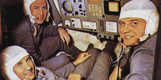 spacecentre's tweet photo. Remembering the crew of the Soyuz 11 - June marks the anniversary of one of the most tragic missions in space history https://t.co/2u7kH4vyAv https://t.co/igGuSyk5mF
