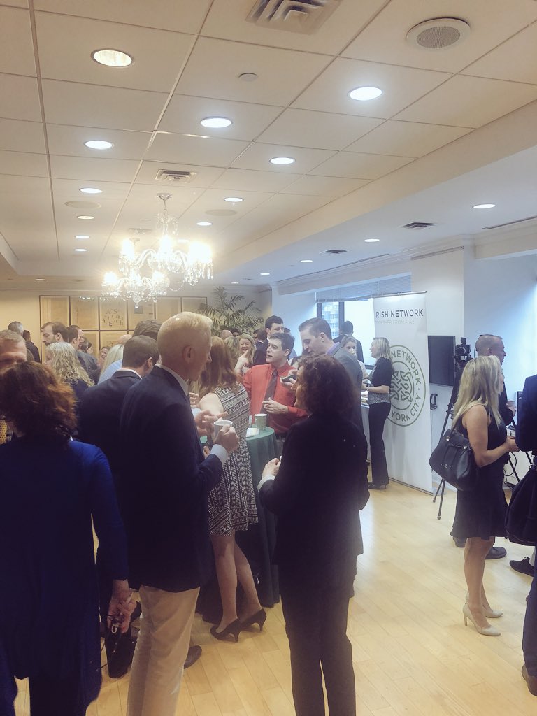 EIIC1's tweet photo. Welcome June! #FirstFriday Breakfast at @IrelandinNY #Community @IrishNetworkNY #GlobalIrish https://t.co/Z075hM0qSr