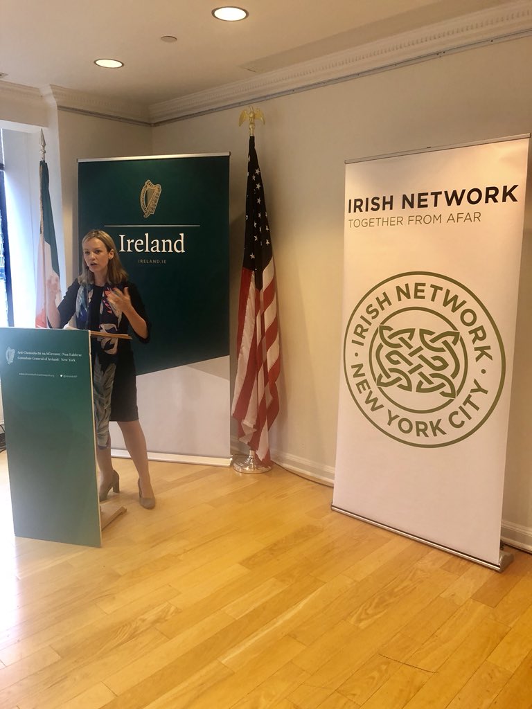 EIIC1's tweet photo. Welcome June! #FirstFriday Breakfast at @IrelandinNY #Community @IrishNetworkNY #GlobalIrish https://t.co/Z075hM0qSr