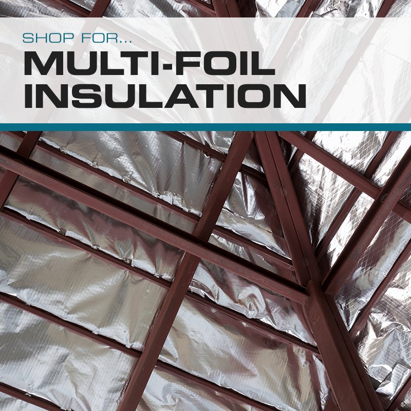Waterproof &amp; resist the passage of moisture through walls, floors &amp; roofs with our multi-foil #insulation products: bit.ly/2j5b656