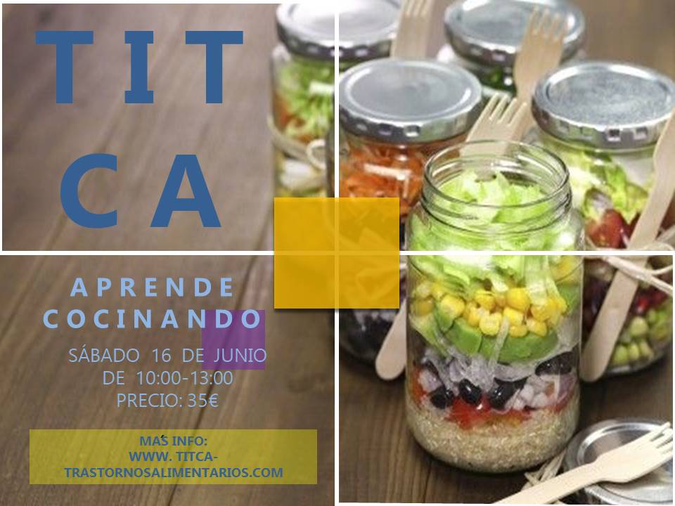 Aprende cocinando
Nuestro próximo taller de cocina en el <a href="/CentroTITCA/">Centro TITCA</a> donde te enseñaremos a elaborar diferentes cenas originales y saludables en tan solo 30 minutos
Te esperamos!!