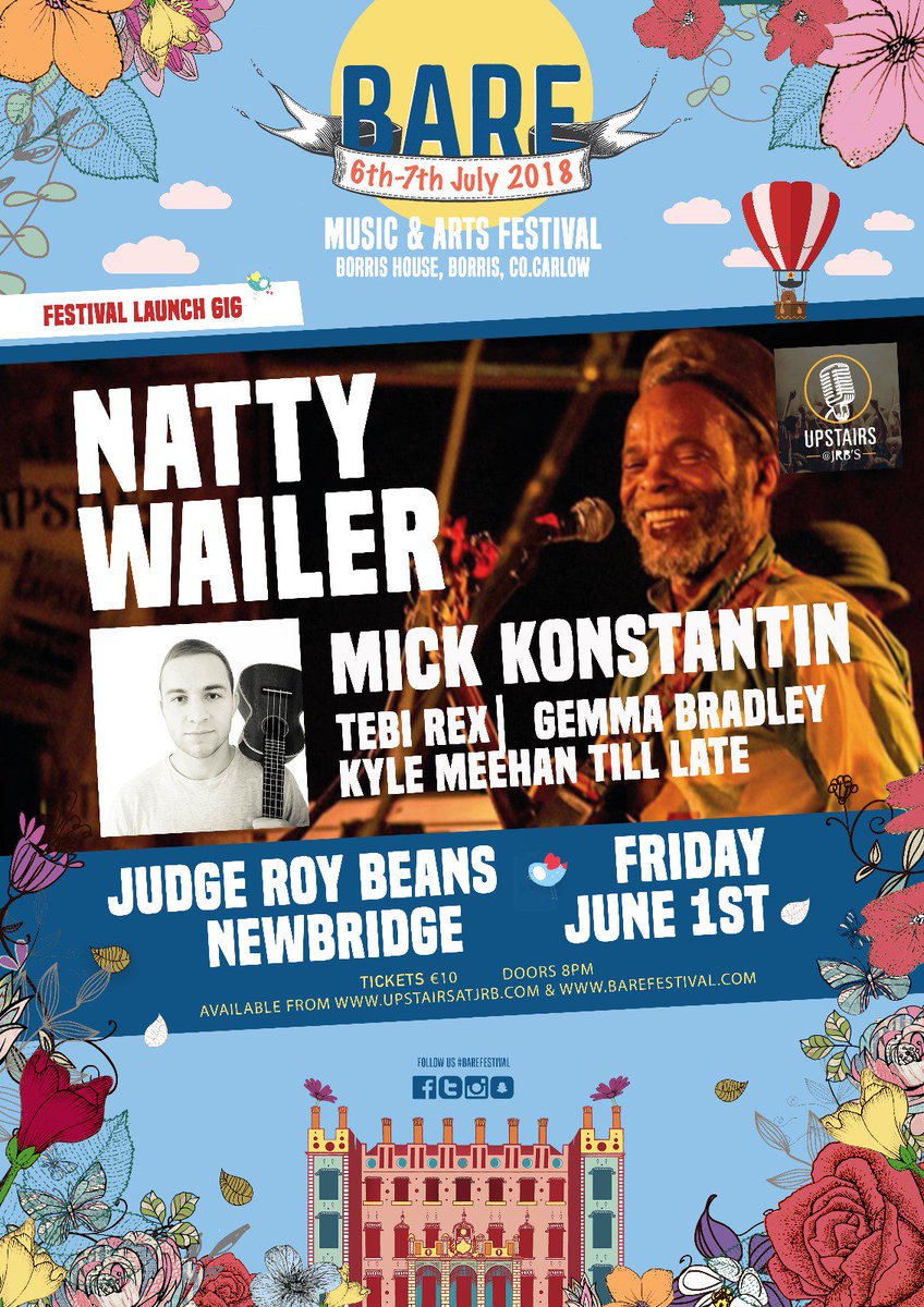 TONIGHT!!! 
<a href="/BAREfestival/">BARE In The Woods</a> launch party - Doors 8pm.
**FREE Pint of Heineken or Orchard Thieves upon admission
**FREE entry for BARE FESTIVAL ticket holders or €10 on the door 🙌

#festival #gig #kildare #FridayFeeling #TONIGHT