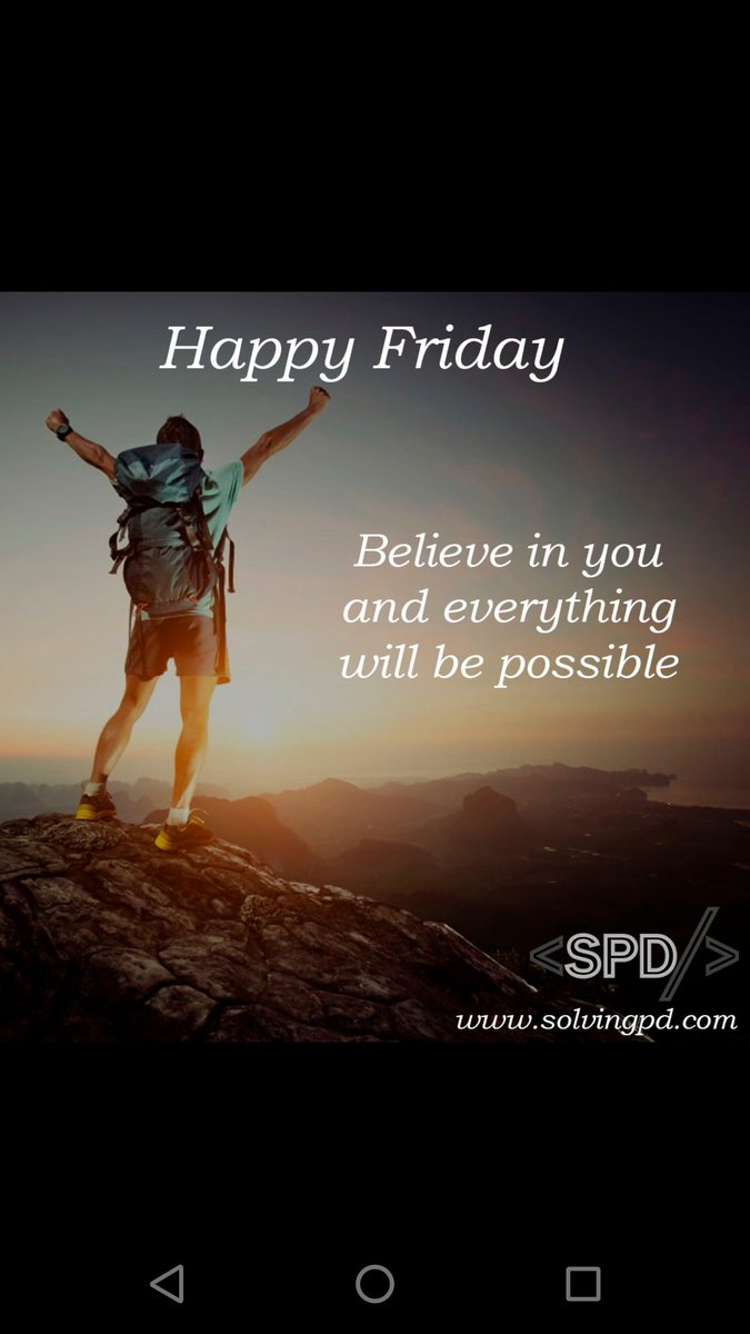 solving_pd's tweet photo. Feliz Viernes 
Cree en Ti y todo será Posible.

Happy Friday
Believe in you and Everything will be Possible.

https://t.co/cDaYS5nrGu

#solvingpd #solving #spd #socialmediamarketing #socialmarketing #webdesign #web_design #websites #webadministrator #webdev #paginas_web #colombia https://t.co/0BwEYto0sQ
