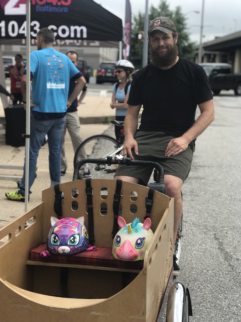 MDSHA's tweet photo. #LookUpLookOut Cyclists are on the move! Please remember to #Give3Feet to cyclists when passing. VJ #B2WD2018 #MDOTNews https://t.co/we24oKqOKn