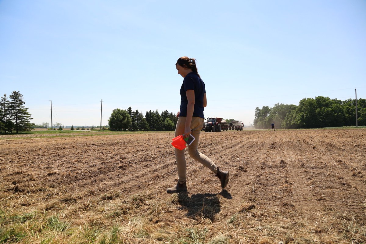 Central_ON_FS's tweet photo. We have finished our BYWN Demo Plot this week- and here's just a bit of the action. We're excited to share our progress throughout the season ahead. #BYWN18 #FSPinthefield https://t.co/m8hNGGF4FJ