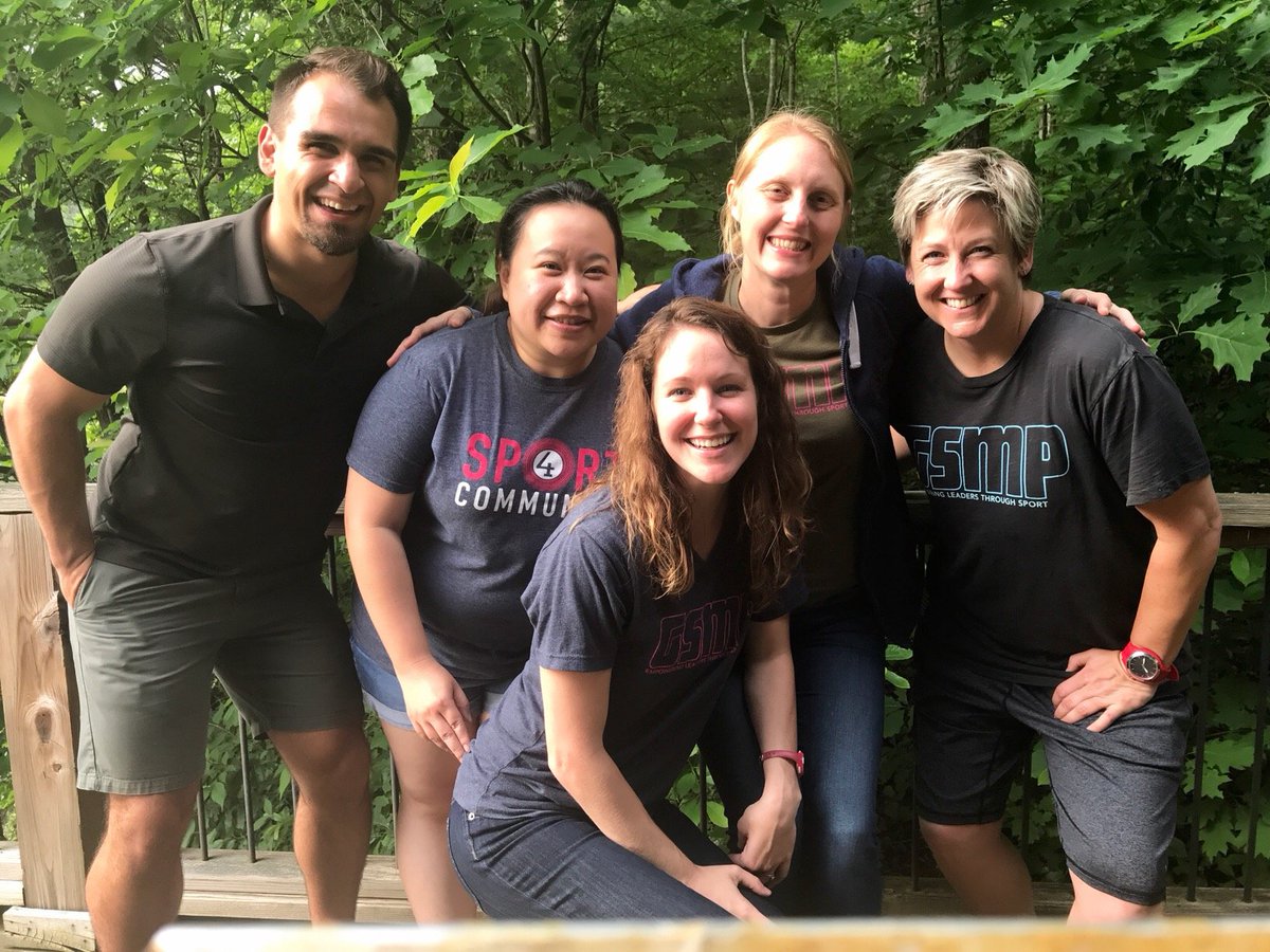 SportandPeaceUT's tweet photo. #TeamCSPS retreat! Planning big things for the rest of 2018 and our next #GSMP Empower exchange in the fall 🌳🍃💪 https://t.co/HhOn2PLIJA