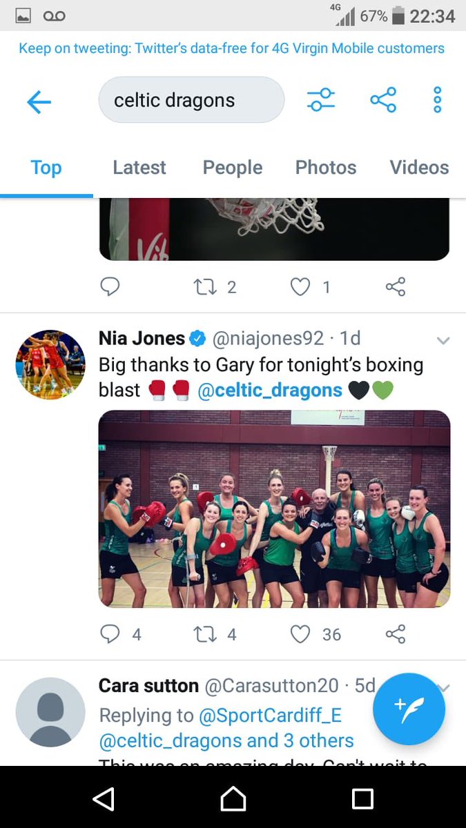 Fitness with Celtic Dragons