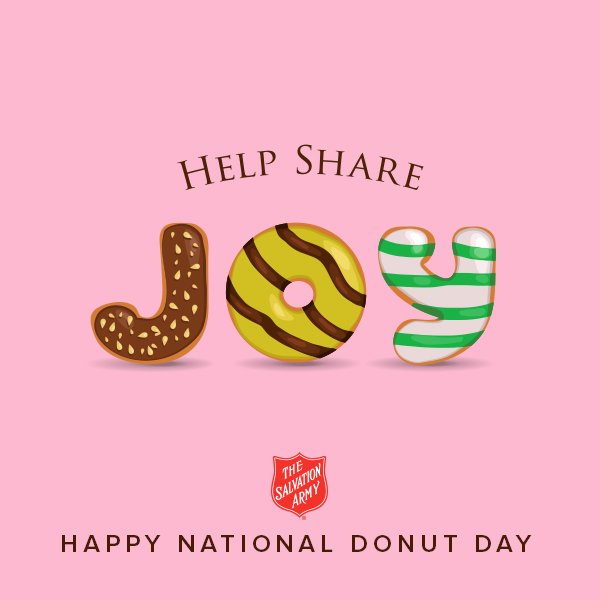 SAMuncie's tweet photo. Today's the day! Free donuts at Concannon's for #NationalDonutDay #GivingIsSweet https://t.co/Aoe8DqZVqN