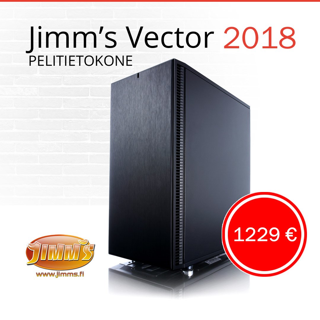 Jimms_fi's tweet photo. Kesäkuun toisena viikonloppuna LANitetaan Oulussa! Vaikka et itse olisi menossa, niin ehkä tuleva pelikoneesi on? ;) Tapahtuman turnauskoneet nyt ennakkomyynnissä: https://t.co/rGJRyveyXI #vectorama2018 #jimmsgamer #poweredbyjimms https://t.co/4PN6skSvcU