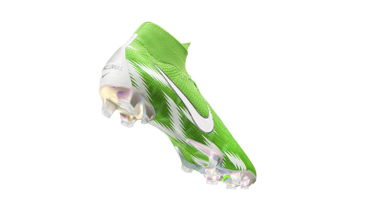 brfootball's tweet photo. Nike drop the Naija-inspired Mercurial 360 boot https://t.co/7vuCfpw7YT