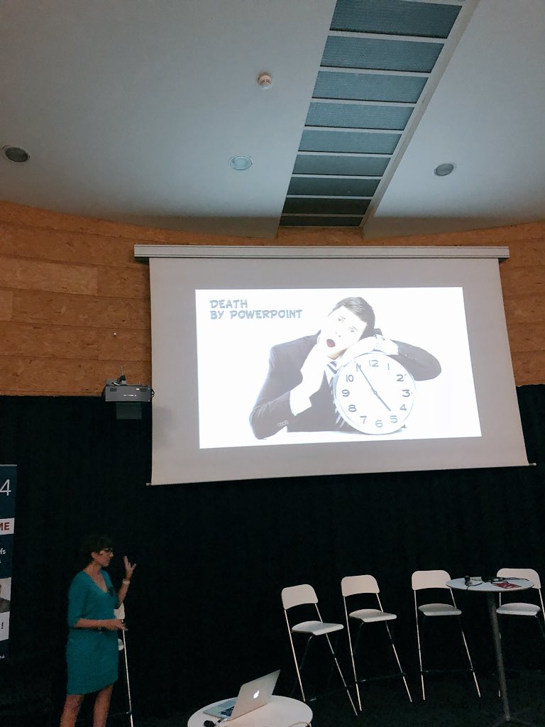 sophiepean's tweet photo. #cheffe44 @NathalieBOISSON PowerPoint vous pousse Ă faire tout ce quâil ne faut pour rater votre pitch, et conduire votre audience à « death by PowerPoint » vous voulez lâoccuper ou lâinfluencer ? #pitch #tips #startup #entreprendre #entreprendreaufeminin https://t.co/SlPXcuH6tP