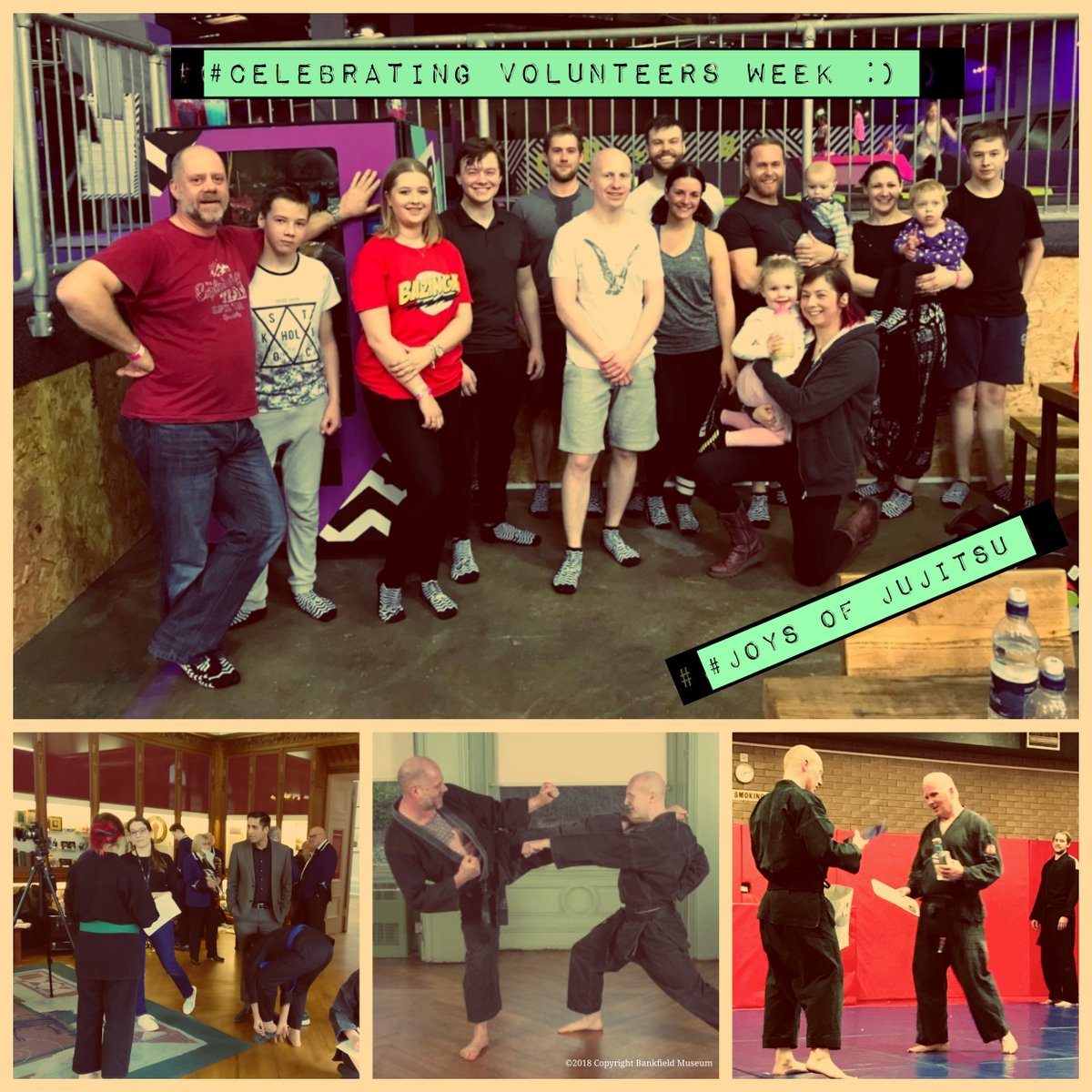 ZenshinJujitsu's tweet photo. #Fridayfeeling is there'd be NO #JoysofJujitsu to be had @SportCdale without our fab volunteers!
An amazing bunch, welcoming to all - feel free to try us out - every weekend & first session is #free!
#MartialArts #thingstodo #ThisGirlCan @BankfieldMuseum @JumpIncUK #Calderdale https://t.co/3SpPsBmLJF