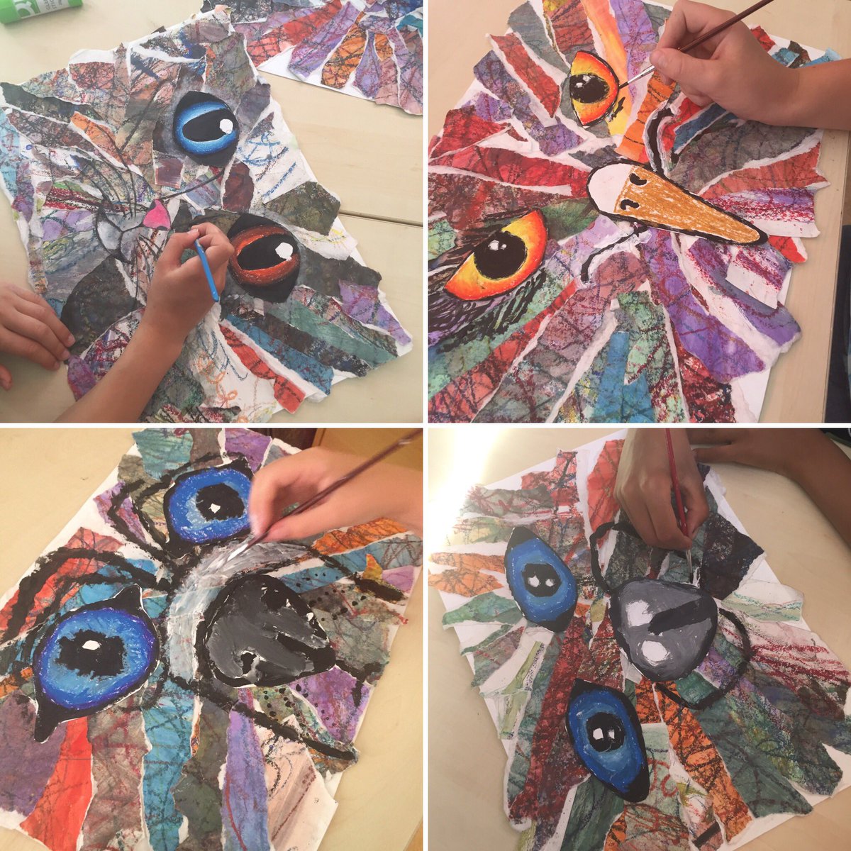 EriksbergSkol's tweet photo. Eleverna i 3A börjar bli färdiga med sina bildprojekt. #älskabild #kreativaelever #vilärtillsammans #solskol https://t.co/Xxd6E3WAPn