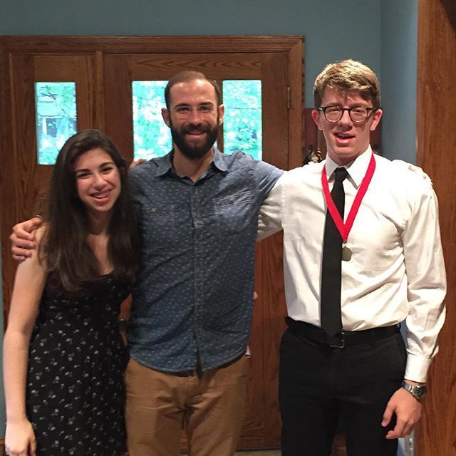 pconstantian's tweet photo. Today @ace_constantian is graduating from dad’s constant nagging about homework assignments. Congrats brother! I’m so proud of you! P.S. Hi @ani_constantian 👋, just three more years, you can do it! ❤️❤️ https://t.co/08mgOdj4wN https://t.co/KXGQSXtfKK