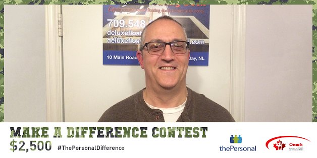 CANEX's tweet photo. Congratulations to our first winner of the $2,500 gift card offered by @tpicinsurance: Gerald, a retiree from St. John's, N.L.! Gerald is planning to use his winnings towards a vacation! How would you spend it? https://t.co/2v9v0Dm6Bq #thepersonaldifference https://t.co/eN2GzhGifI