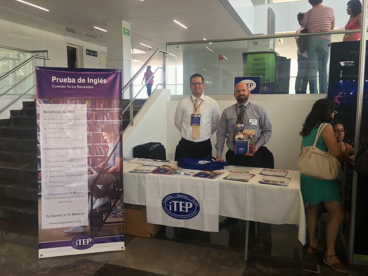 iTEP_exam's tweet photo. Great placement for our booth at #Fiid2018! Stop by to learn why Mexico is one of the fastest growing markets for our English assessment tools. https://t.co/4pI3ZlKIvF