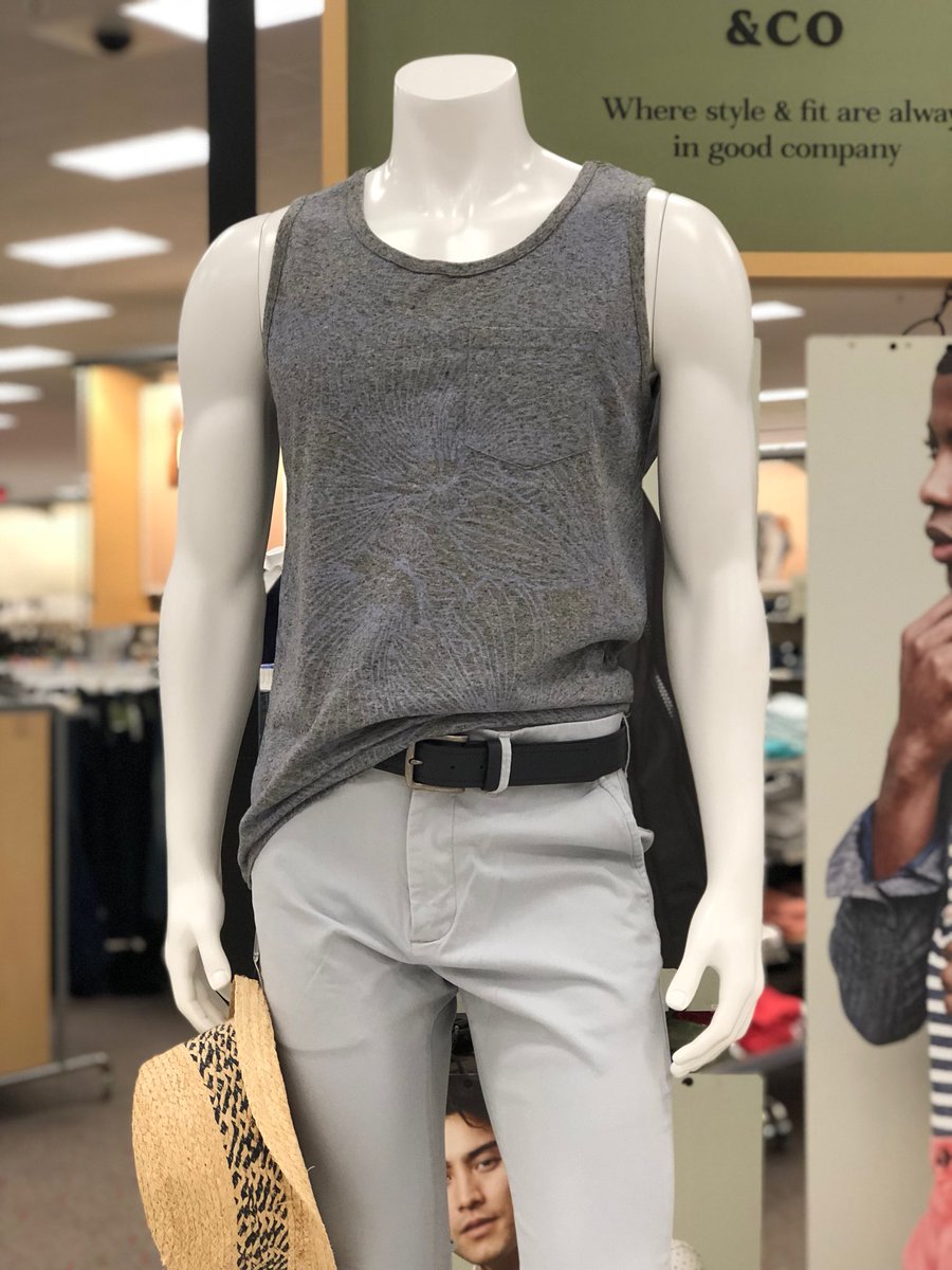 K3TheVM's tweet photo. Bad Boys of Summer in Slate Blue w/ @devonalanavm #TARGET #Goodfellow #Summer #Menswear #VisualMerchandising #June #OOTD #SunsOutGunsOut https://t.co/YOizizTRto