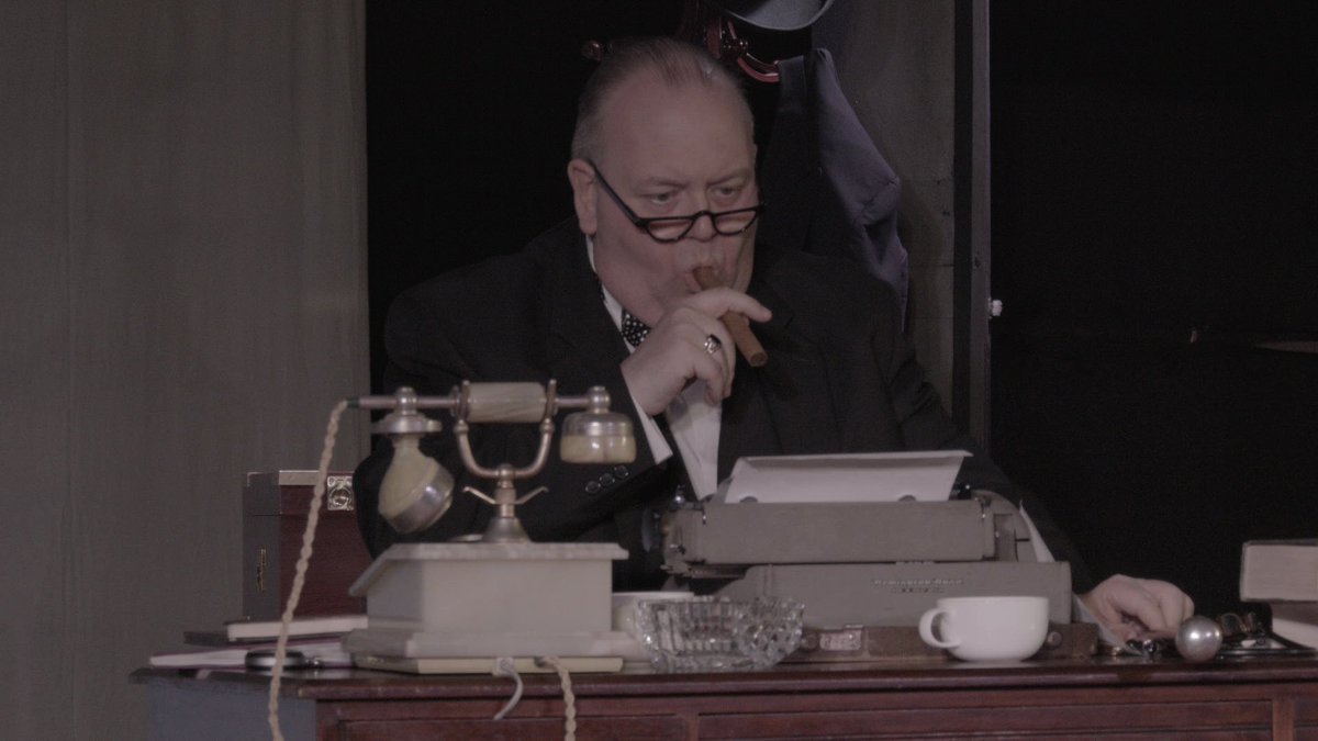 raefalexander's tweet photo. @Cliffordhume as Winston Churchill. https://t.co/kZhoKQfGGm