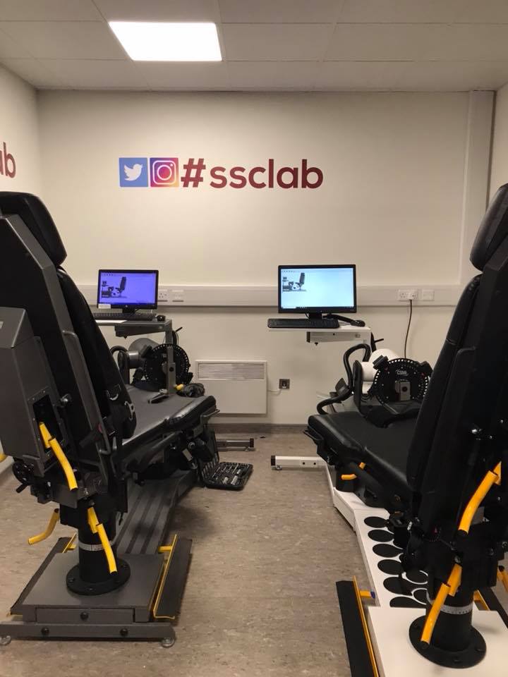 KAJDaniels's tweet photo. 👍First patients successfully tested on our second @CSMiSolutions #Cybex isokinetic dynamometer, installed this week at @sscsportsmed 💪. #sscsportsmedicine #ssclab #knee #shoulder #ankle #research #rehab https://t.co/fG7tm6IlhJ