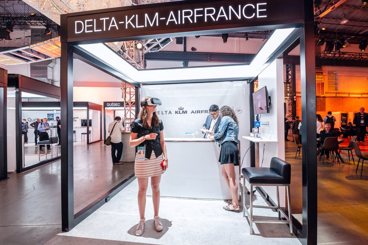 movinonconnect's tweet photo. Experience a different world during #MovinOnConf18 with @airfrance, @Delta and @KLM in our Innovation Centre, presented by @CGI_FR! https://t.co/ffNUenOxLk
