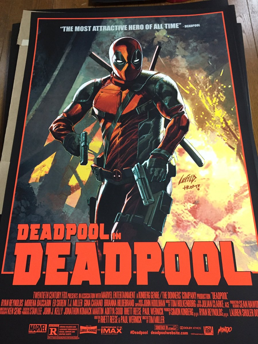 Cleaner Twitter પર デットプール２公開記念にmondoのdeadpool By Rob Liefeld Robertliefeld お気に入りのポスターです ２版のポスターリリースしてほしいなぁ デップー見た デッドプール デップー2 Deadpool2 T Co Fecxqw8roy