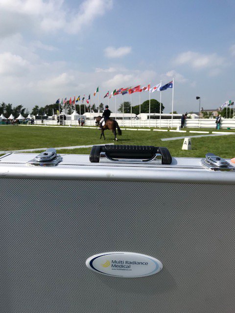 VennVeterinary's tweet photo. We are sponsoring Matthew Wright Eventer at Tattersalls International Horse Show, Ireland. with Multi Radiance Veterinary ActiVet Pro 

@MultiRadiance #Lasertherapy #Equine #Horses #veterinary #Vet #Multiradiance https://t.co/OrAjsnmu6D
