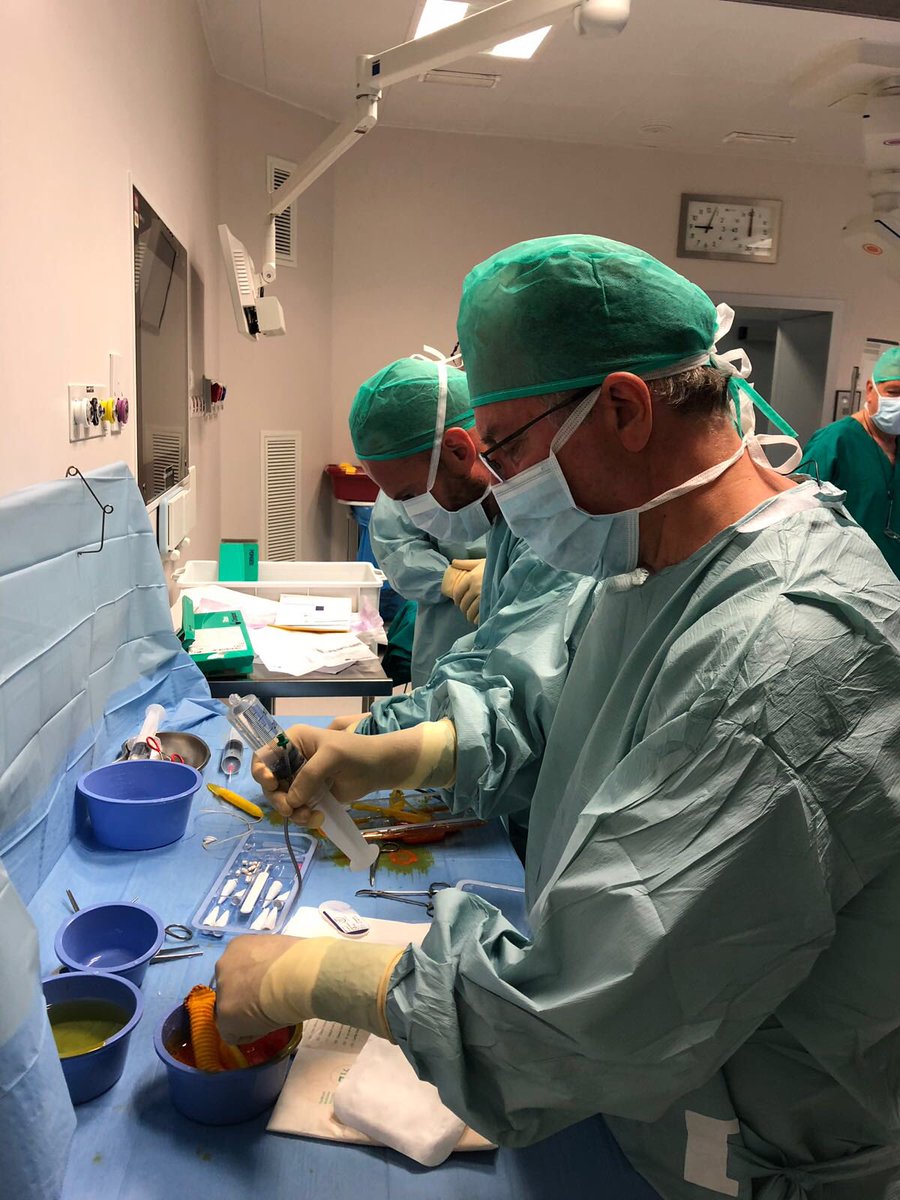 Live surgery with the old master at TAURAS, Citta’ della Salute e della Scienza, Torino