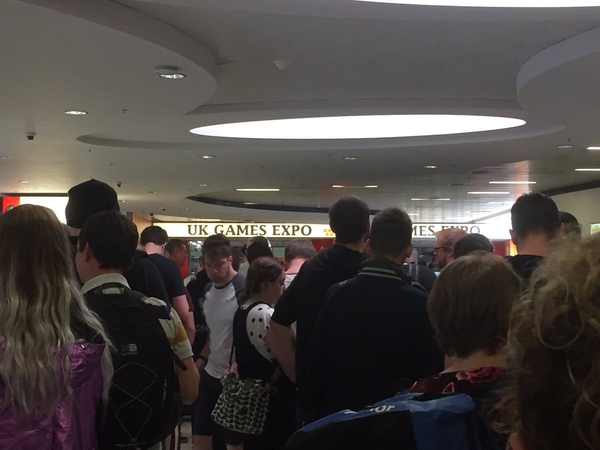 And so it begins . . . #excited #UKGamesExpo