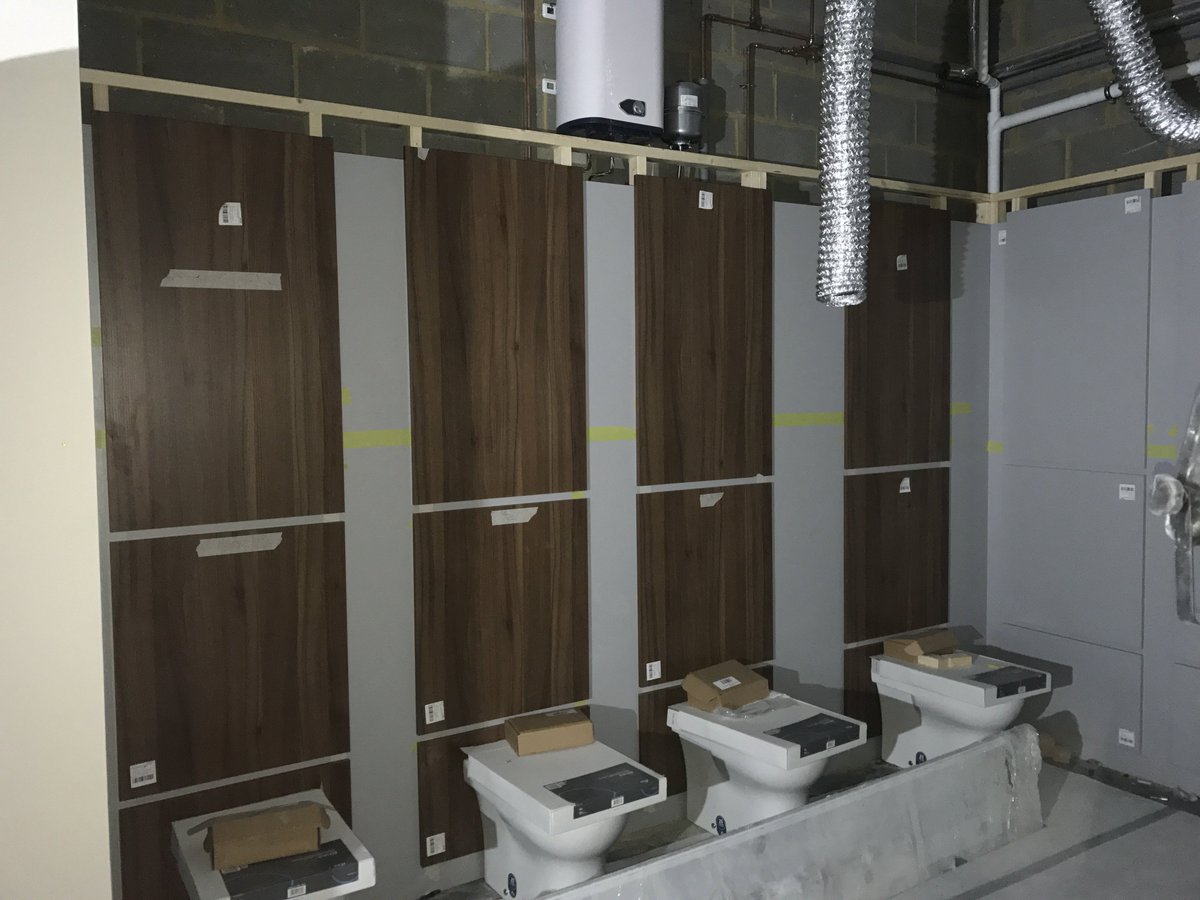 RickRwf's tweet photo. Currently working at McLaren, Woking - Venesta Washrooms installation - Main Contractor, MCS Limited https://t.co/vN9GF99Sxa