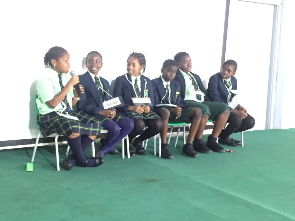 FamaksAbuja's tweet photo. Year 5 pupils on stage #FamaksSpellingBee #SowingSeedsofSuccess https://t.co/9iirtfXbgT