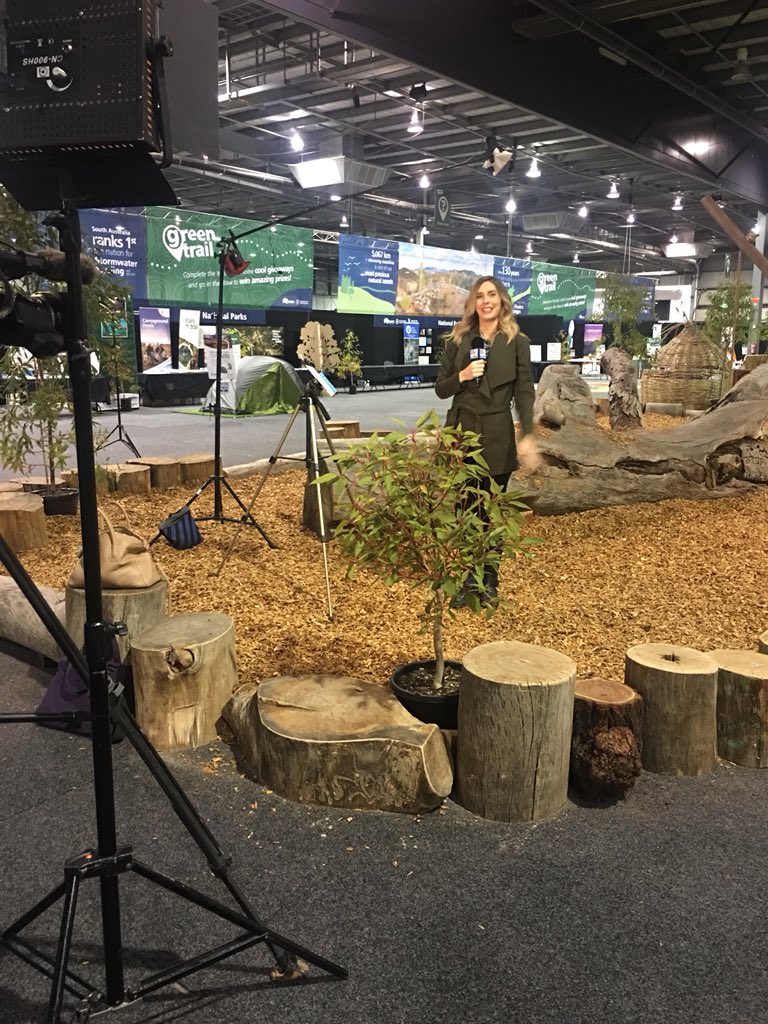 EnviroFair's tweet photo. Tune in for @9NewsAdel we have @JessicaBraithw8 doing the weather cross at 6:30 showing some of the highlights for tomorrow’s @EnviroFair https://t.co/uqVSasZMhf