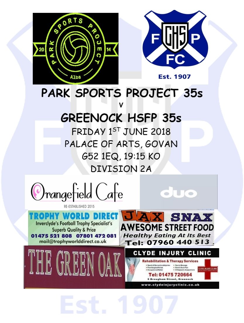 Greenock HSFP 35s tweet media